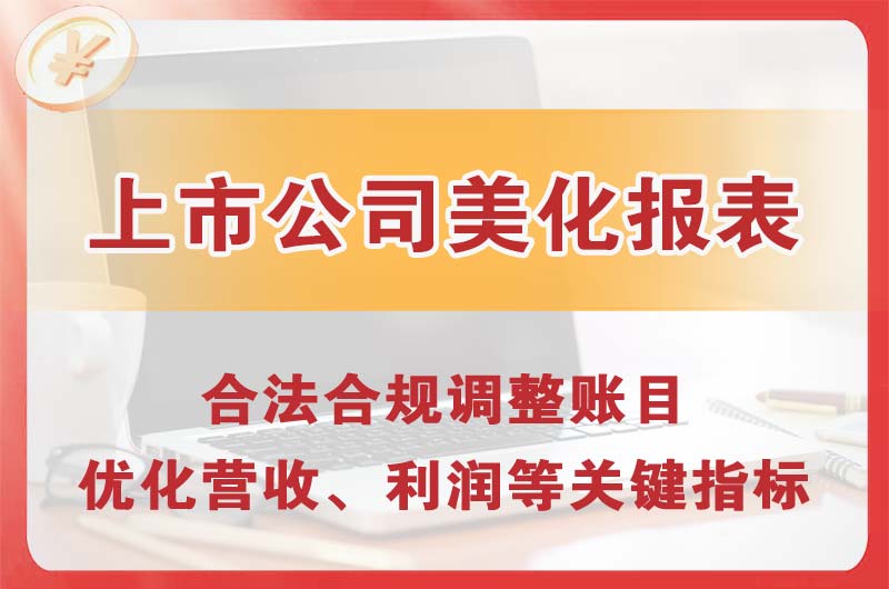 潞西上市公司美化报表